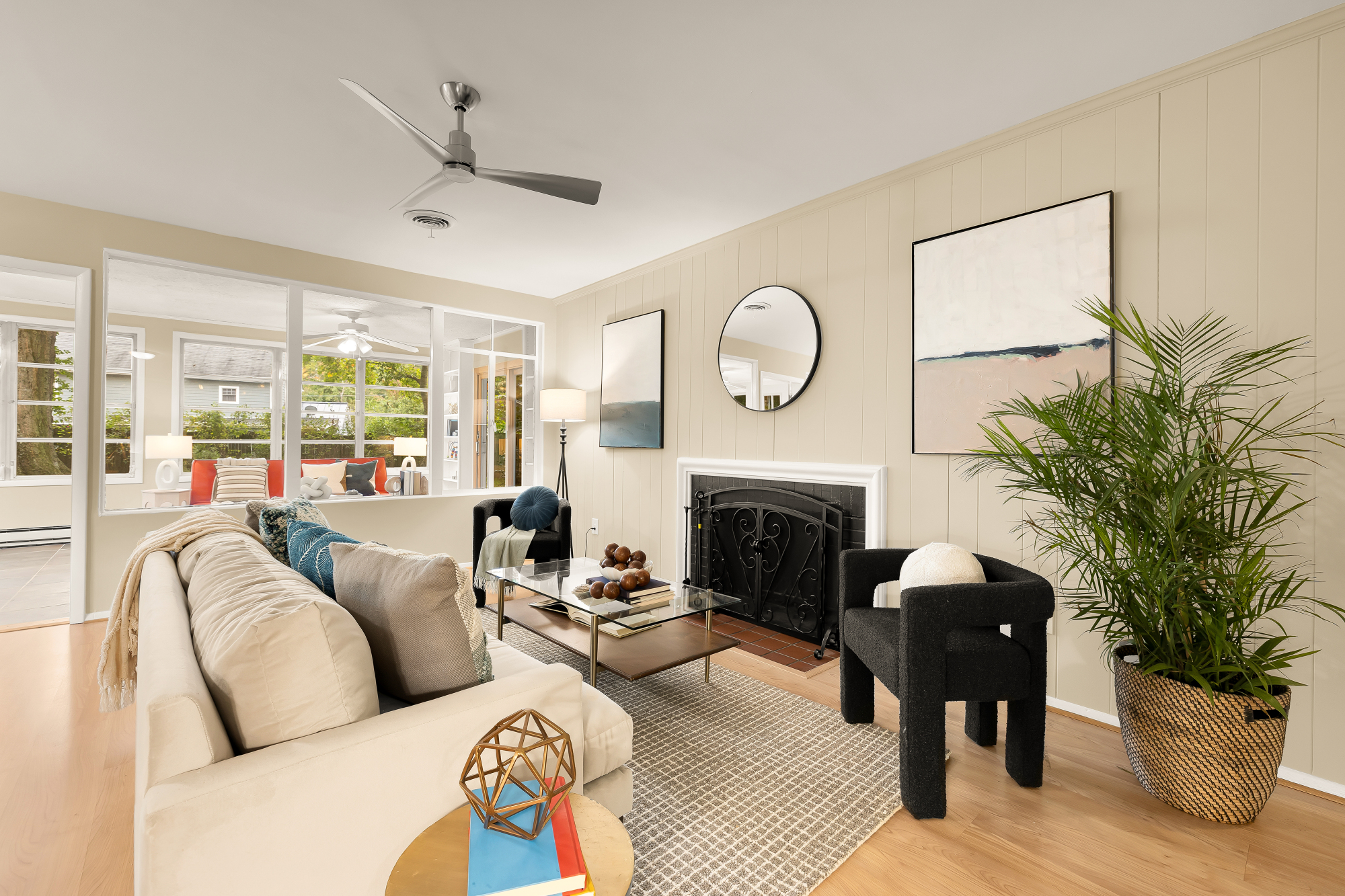 4806 Edgefield Road_Living Room